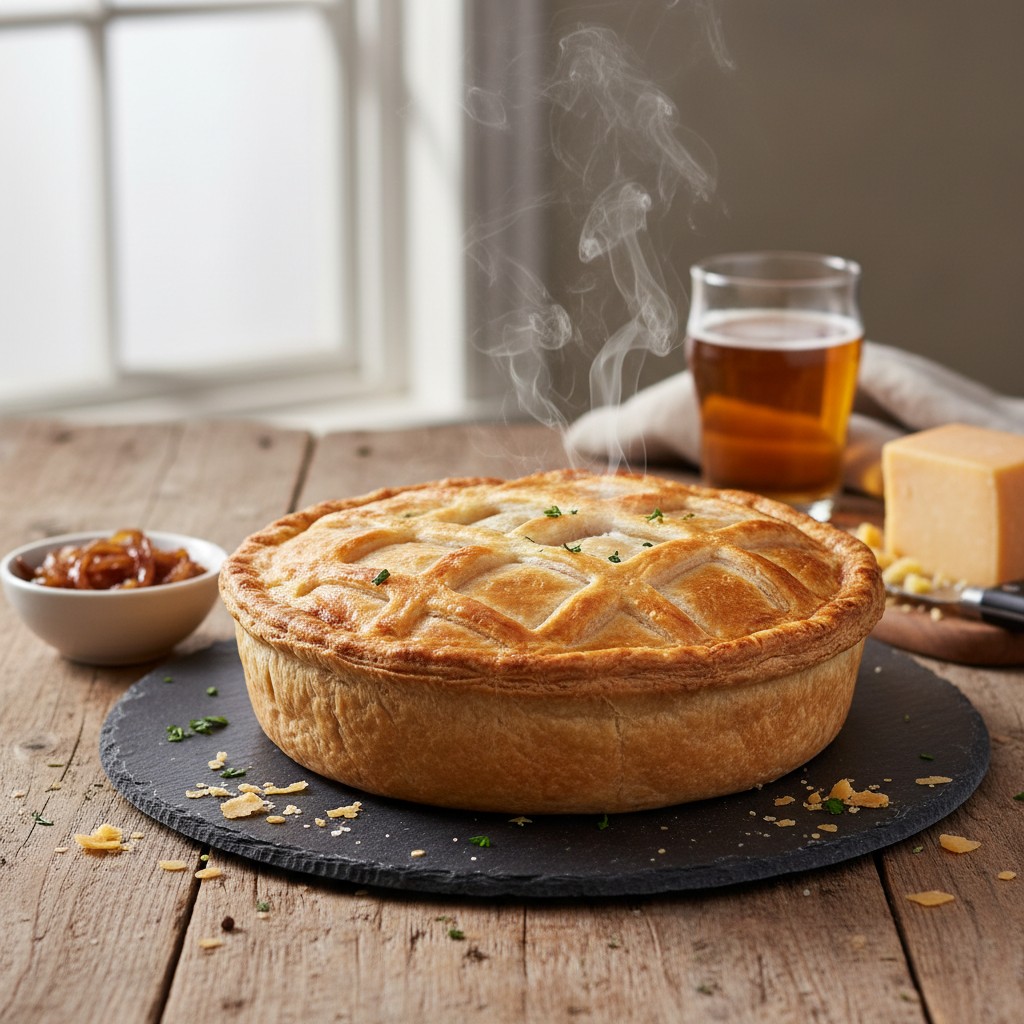 Classic Cheese and Onion Pie