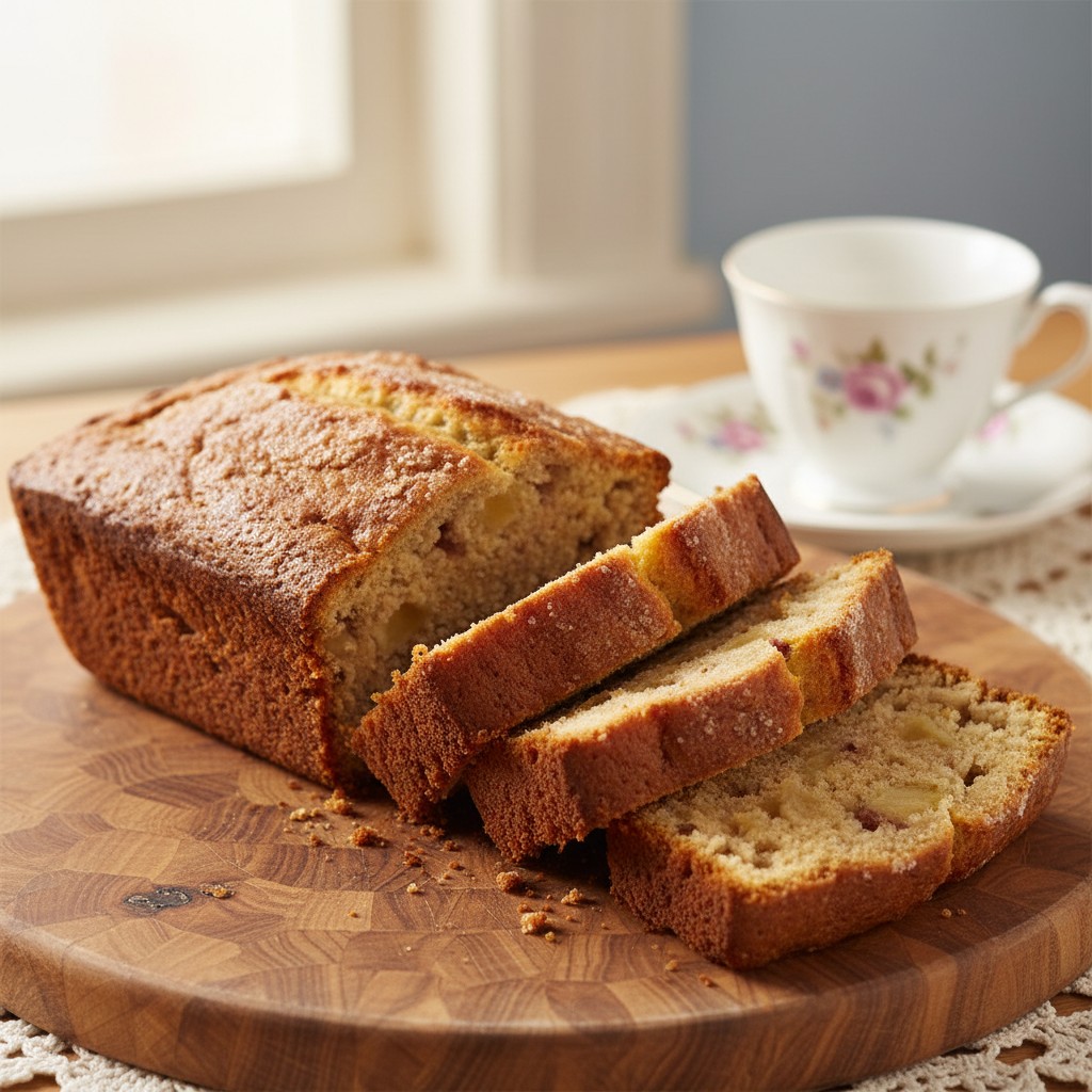 Mary Berry's Delightful Apple and Banana Loaf Cake