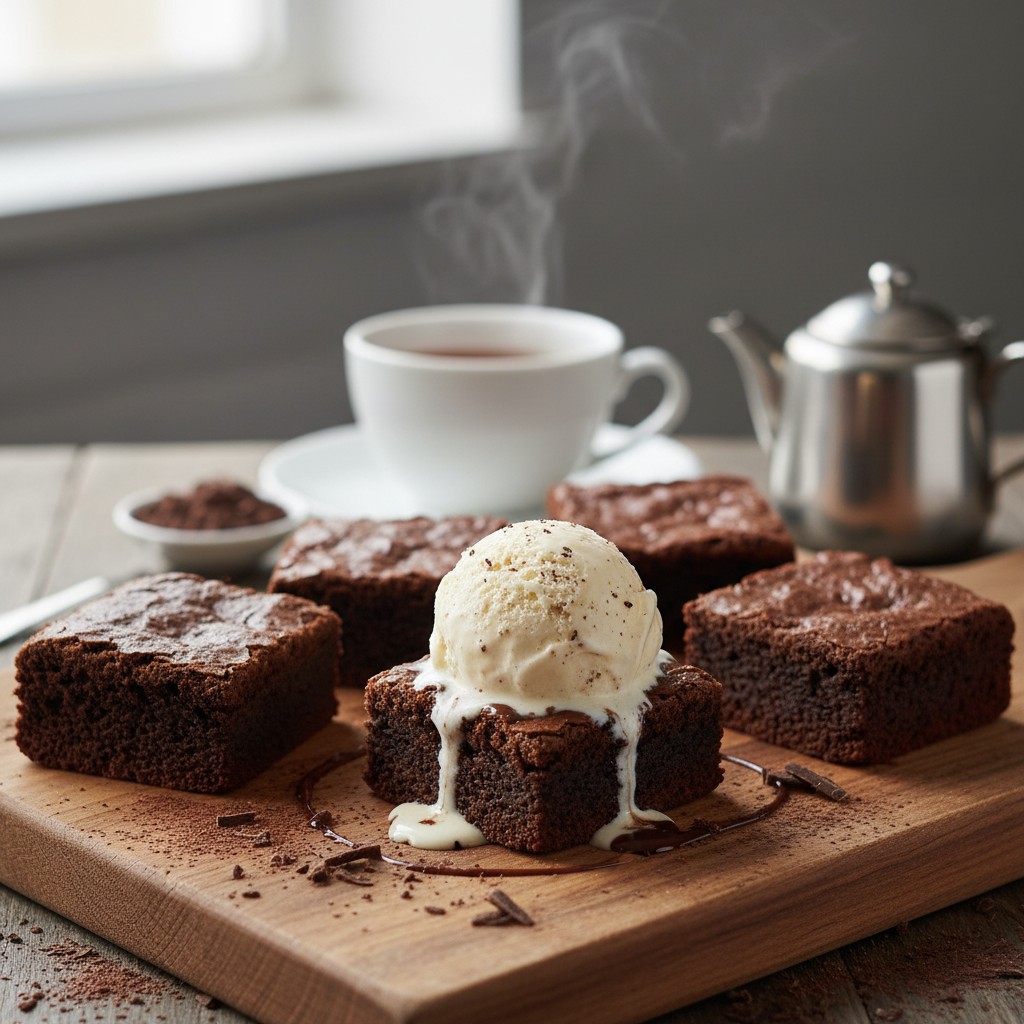 Classic Fudgy Chocolate Brownies