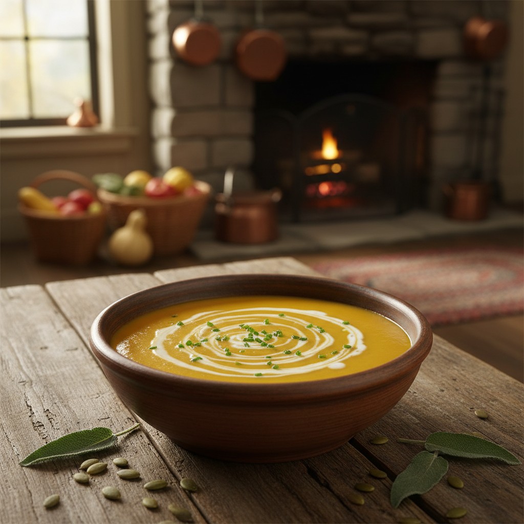 Comforting Butternut Squash Soup