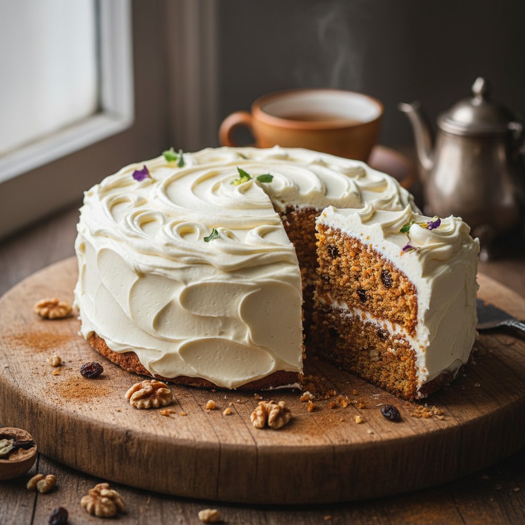 Classic Carrot Cake with Cream Cheese Frosting