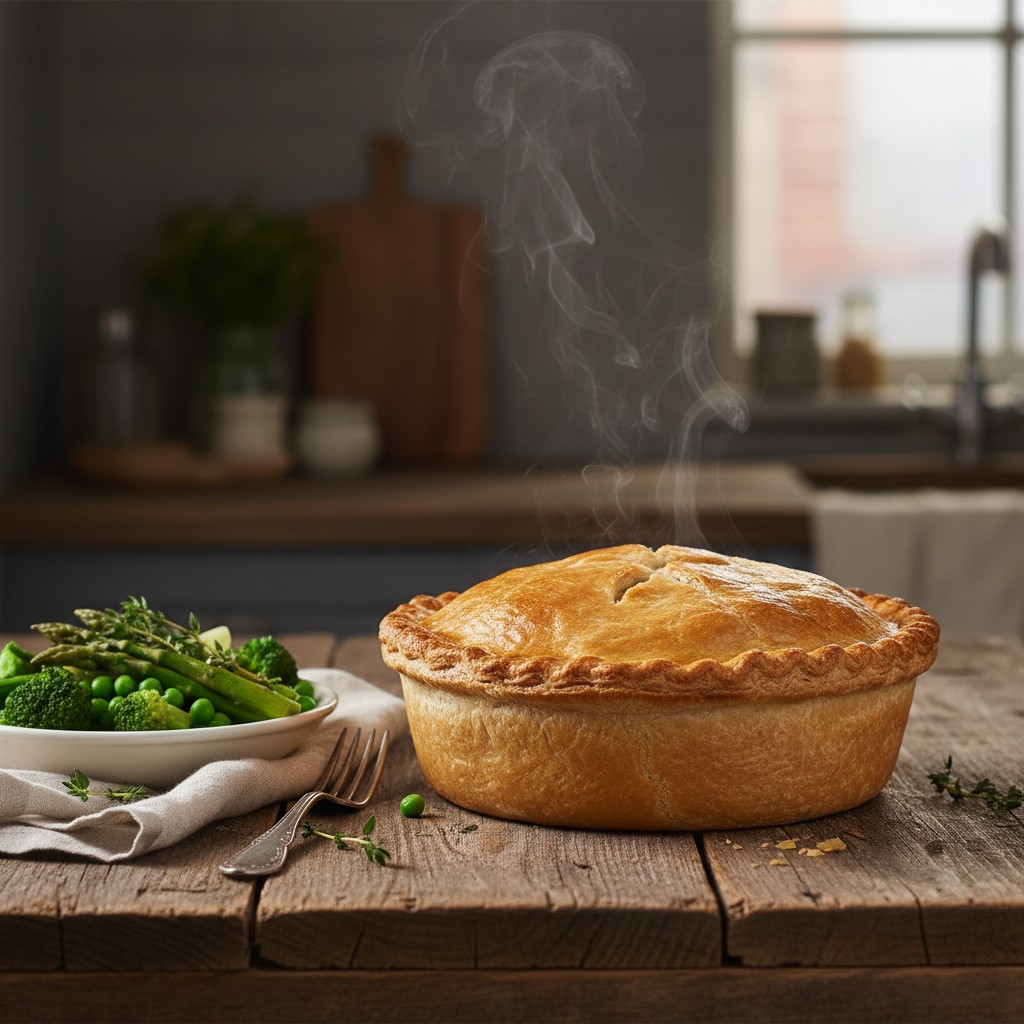 Classic Chicken and Leek Pie