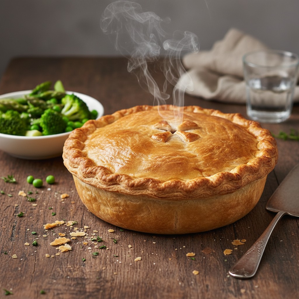 Classic Chicken and Ham Pie