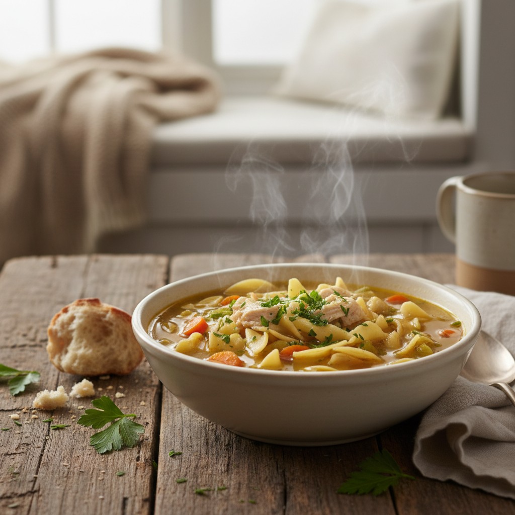 Mary Berry's Hearty Chicken Noodle Soup