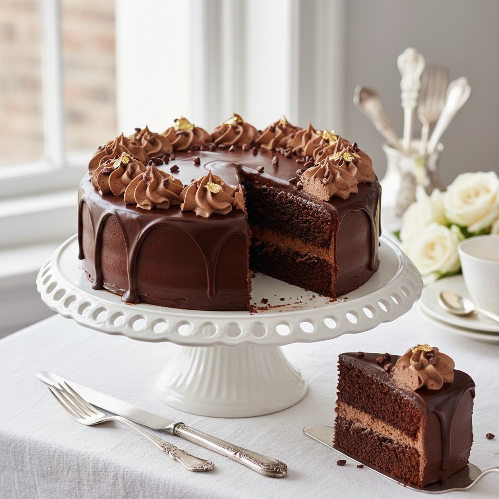 Simply Perfect Rich Chocolate Cake