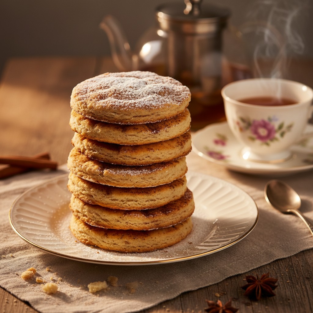 Delicate Cinnamon Biscuits