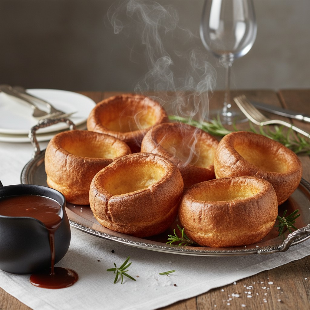 Classic Golden Yorkshire Puddings