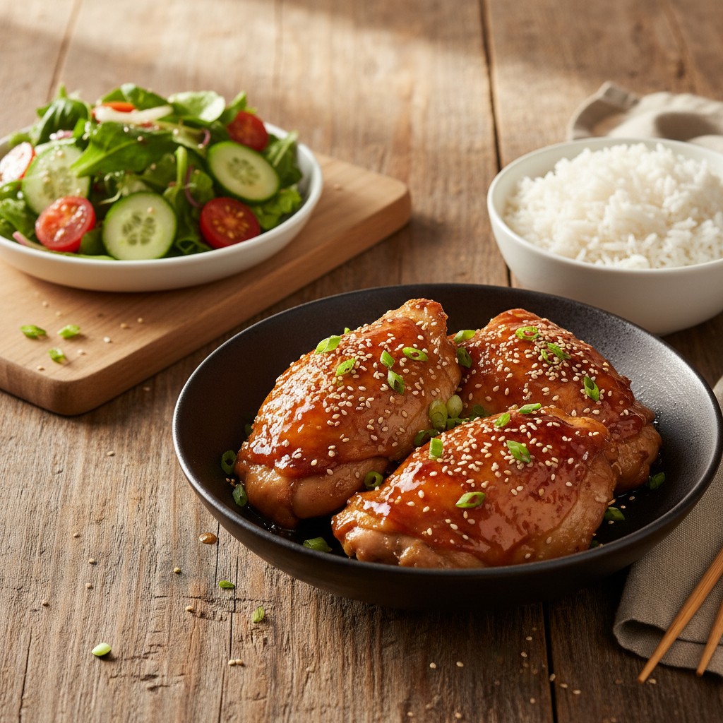 Glorious Molokai Chicken with a Sticky Glaze