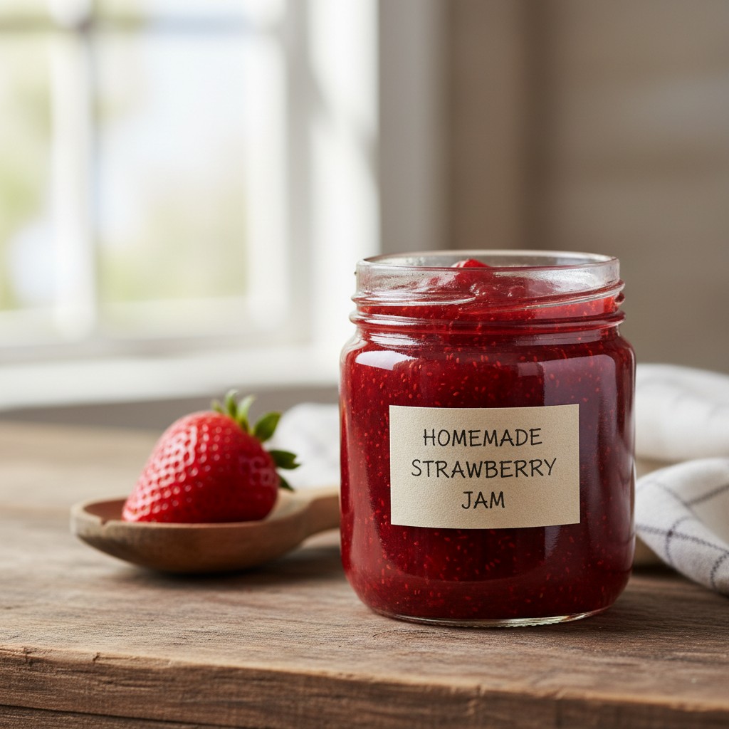 Classic Homemade Strawberry Jam